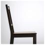 IKEA STEFAN 002.110.88 Krzesło brązowoczarne